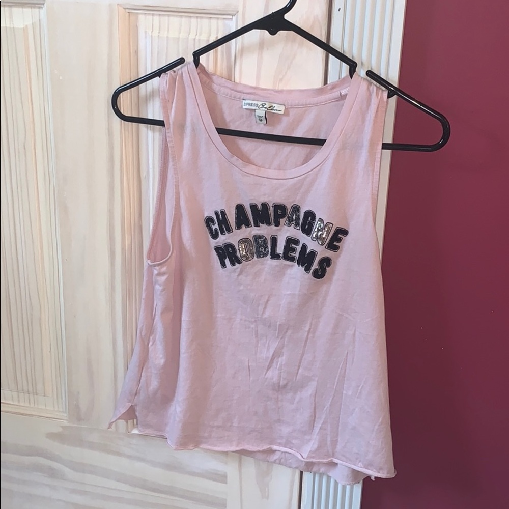 Champagne problems tank